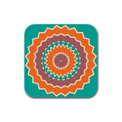 Hypnotic Star			rubber Square Coaster (4 Pack by LalyLauraFLM