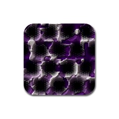 Fading Holes			rubber Square Coaster (4 Pack by LalyLauraFLM