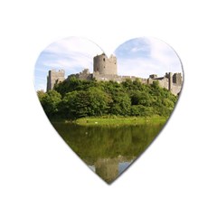 Pembroke Castle Heart Magnet by trendistuff
