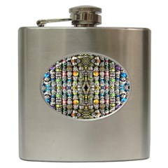Kaleidoscope Jewelry  Mood Beads Hip Flask (6 Oz) by BadBettyz