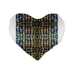 Kaleidoscope Jewelry  Mood Beads Standard 16  Premium Flano Heart Shape Cushions Front