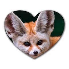 Baby Fox Heart Mousepads by trendistuff
