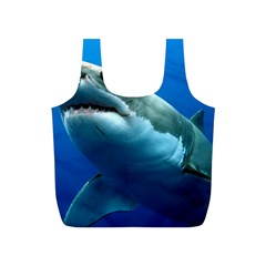 Great White Shark 3 Full Print Recycle Bags (s)  by trendistuff