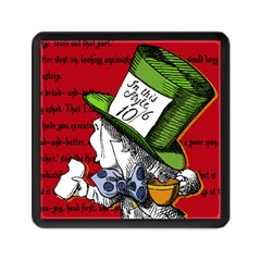 The Mad Hatter Memory Card Reader (square)  by waywardmuse