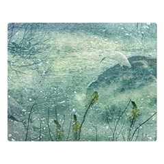 Nature Photo Collage Double Sided Flano Blanket (large)  by dflcprints