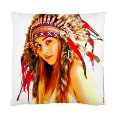 Indian 26 Standard Cushion Case (one Side) by indianwarrior