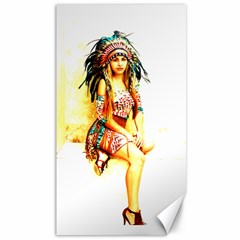 Indian 16 Canvas 40  X 72   by indianwarrior