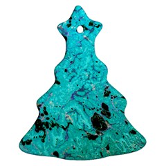 Aquamarine Collection Christmas Tree Ornament (2 Sides) by bighop