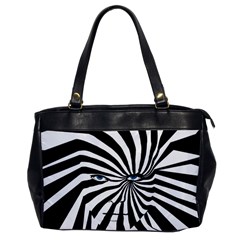 Zebra Oversize Office Handbag (one Side)