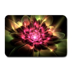 Red Peony Plate Mats by Delasel