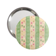 Seamless Colorful Dotted Pattern 2 25  Handbag Mirrors by TastefulDesigns