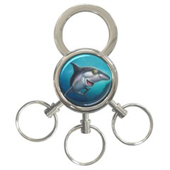 Sharky 3-ring Key Chains