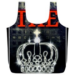 The King Full Print Recycle Bags (l)  by SugaPlumsEmporium