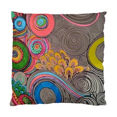 Rainbow Passion Standard Cushion Case (two Sides) by SugaPlumsEmporium