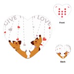Give Them Love Playing Cards (Heart) 