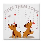 Give Them Love Face Towel