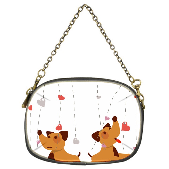 Give Them Love Chain Purses (One Side) 