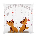 Give Them Love Standard Cushion Case (One Side) Front