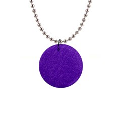 Festive Purple Glitter Texture Button Necklaces by yoursparklingshop