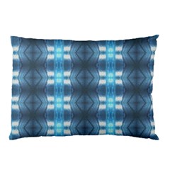 Blue Diamonds Of The Sea 1 Pillow Case (two Sides) by yoursparklingshop