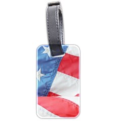 Folded American Flag Luggage Tags (two Sides) by StuffOrSomething