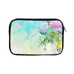 Watercolor Fresh Flowery Background Apple Ipad Mini Zipper Cases by TastefulDesigns