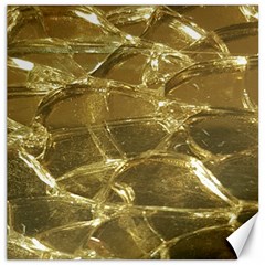 Gold Bar Golden Chic Festive Sparkling Gold  Canvas 20  X 20   by yoursparklingshop