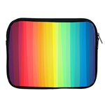 Sweet Colored Stripes Background Apple iPad 2/3/4 Zipper Cases Front