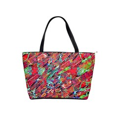 Expressive Abstract Grunge Shoulder Handbags