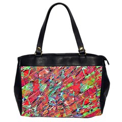 Expressive Abstract Grunge Office Handbags (2 Sides) 