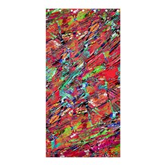 Expressive Abstract Grunge Shower Curtain 36  X 72  (stall) 