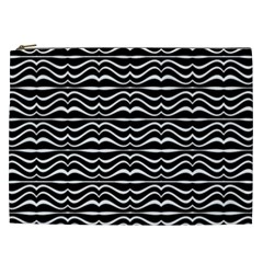 Modern Zebra Pattern Cosmetic Bag (xxl) 