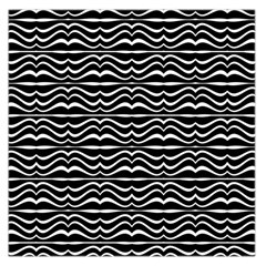 Modern Zebra Pattern Large Satin Scarf (square)
