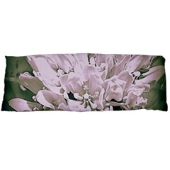 White Flower Body Pillow Case (dakimakura) by uniquedesignsbycassie