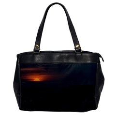 Sunset Scene Landscape Aerial View In Guayaquil From Cerro Del Carmen Office Handbags by dflcprints