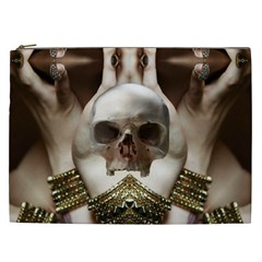 Skull Magic Cosmetic Bag (xxl)  by icarusismartdesigns