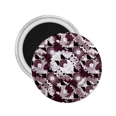 Ornate Modern Floral 2 25  Magnets by dflcprints