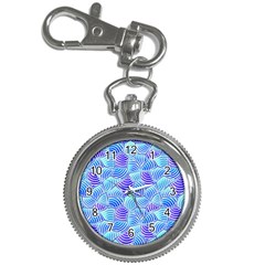 Blue And Purple Glowing Key Chain Watches by FunkyPatterns