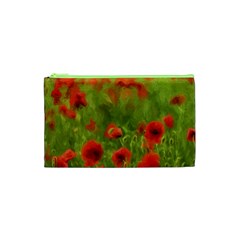 Poppy Ii - Wonderful Summer Feelings Cosmetic Bag (xs) by colorfulartwork