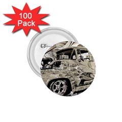 Old Ford Pick Up Truck  1 75  Buttons (100 Pack)  by MichaelMoriartyPhotography