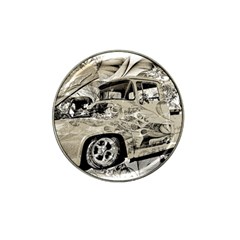 Old Ford Pick Up Truck  Hat Clip Ball Marker by MichaelMoriartyPhotography