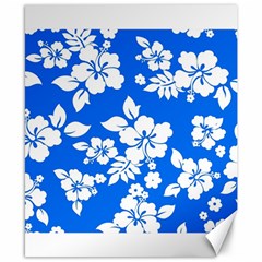 Blue Hawaiian Canvas 8  X 10 