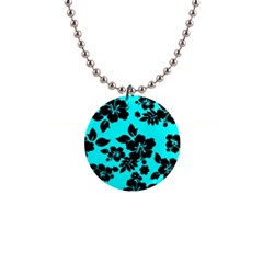 Blue Dark Hawaiian Button Necklaces by AlohaStore