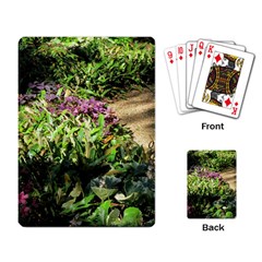 Shadowed Ground Cover Playing Card by ArtsFolly