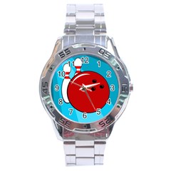 Bowling  Stainless Steel Analogue Watch by Valentinaart