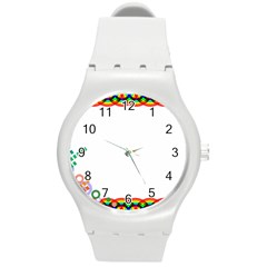 Pizap Com14671380144141 Round Plastic Sport Watch (m) by jpcool1979