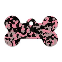 Kitty Camo Dog Tag Bone (two Sides) by TRENDYcouture