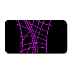 Neon Purple Abstraction Medium Bar Mats by Valentinaart