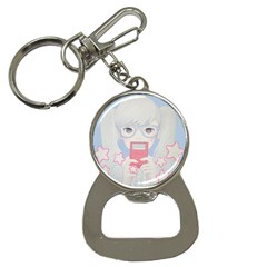 Gamegirl Girl Play With Star Bottle Opener Key Chains by kaoruhasegawa