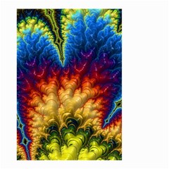 Amazing Special Fractal 25a Small Garden Flag (two Sides)